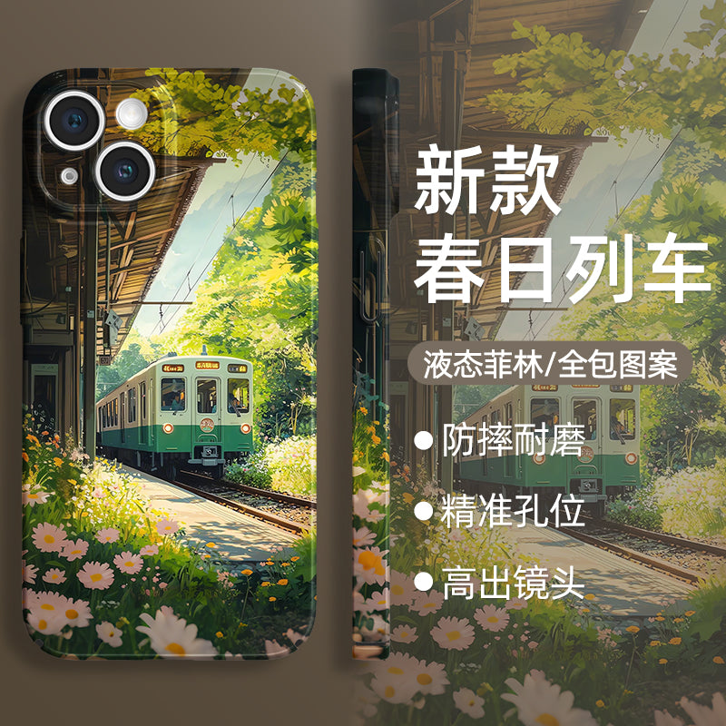 Japanese Spring Town Phone Case