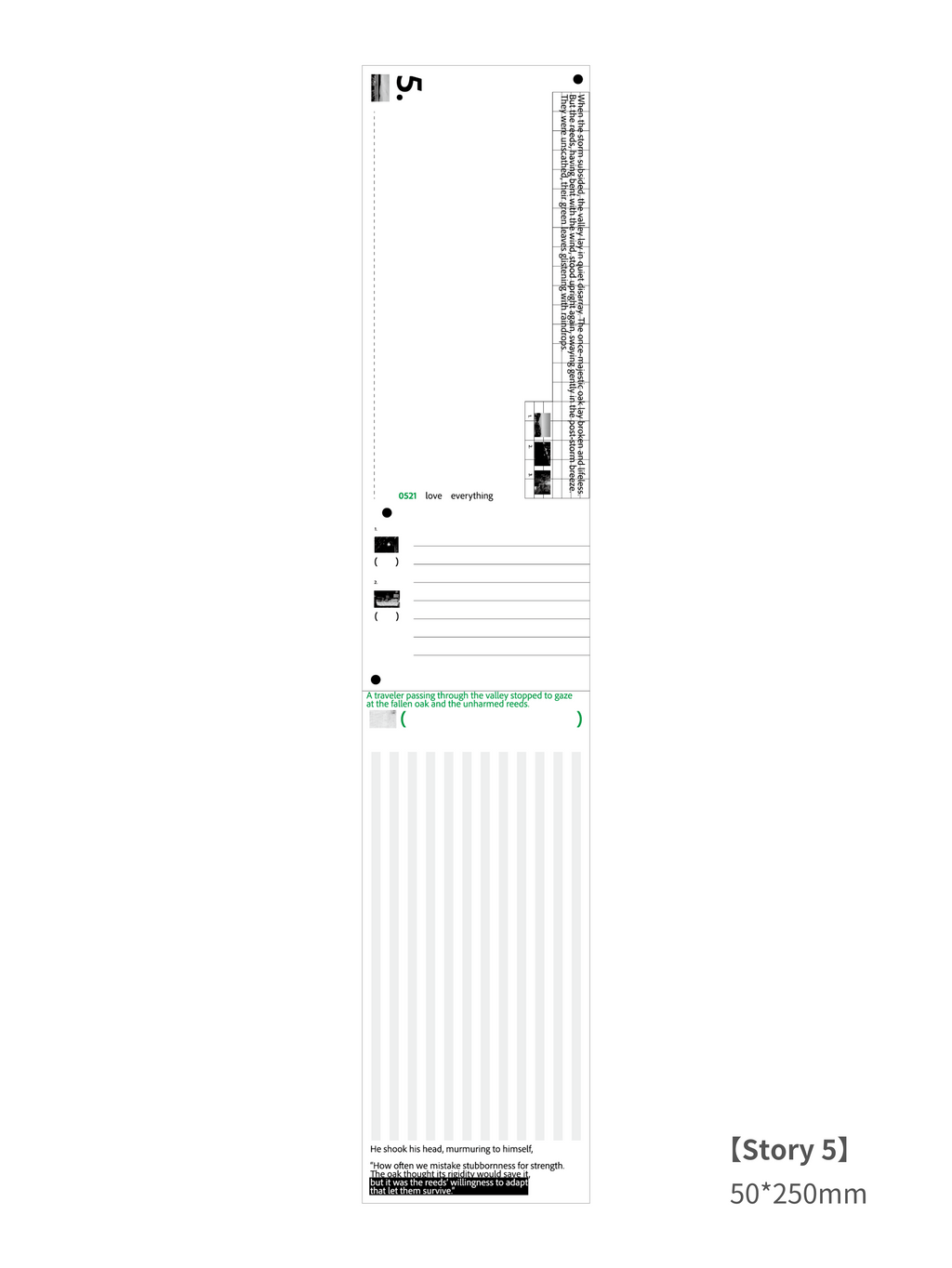 Original Design Aesthetic Sticky Journaling Pad