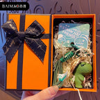 Dino in Straw Hat Keychain