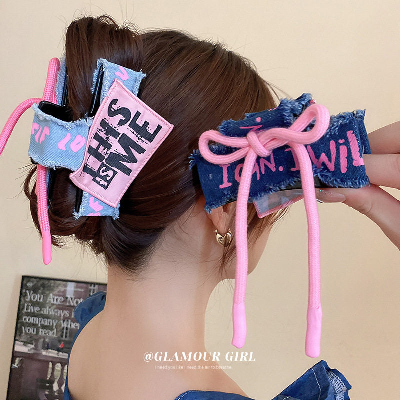 THIS IS ME Denim Hair Clip