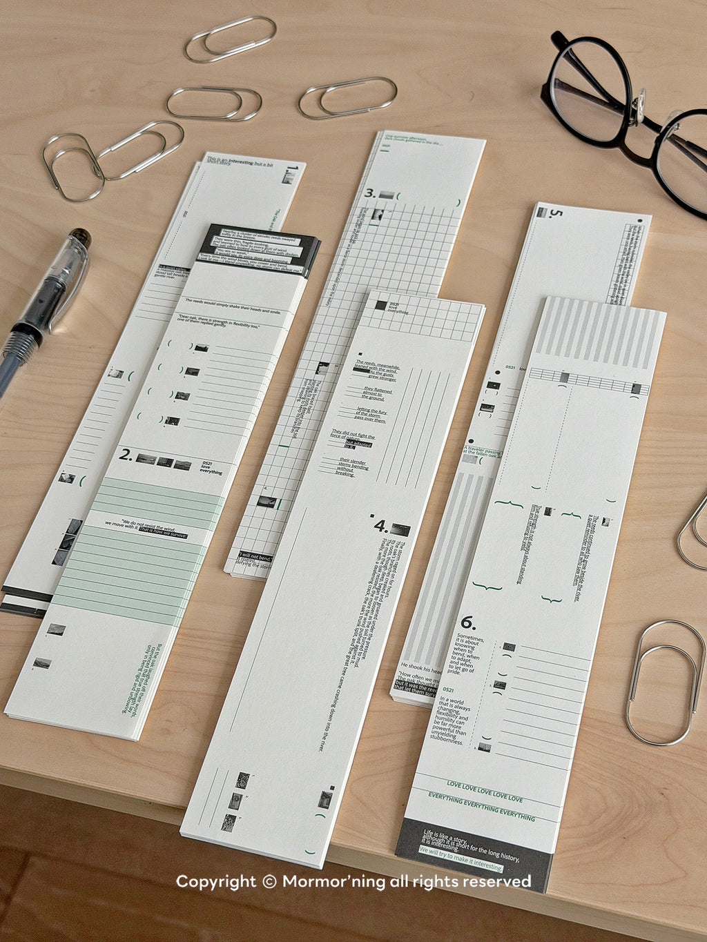 Original Design Aesthetic Sticky Journaling Pad