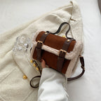 Vintage British Cross Body Tote Bag