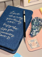 Denim Embroidery Journal