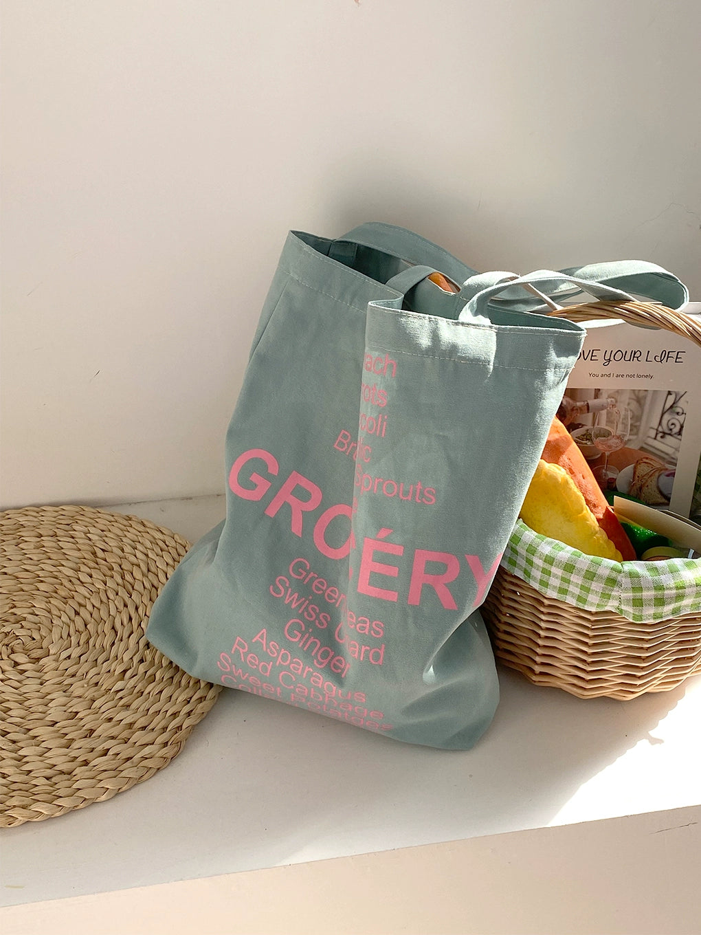Vintage GROCERY Tote Bag