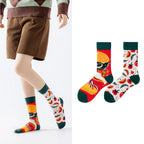 Mismatched Food Pair Socks
