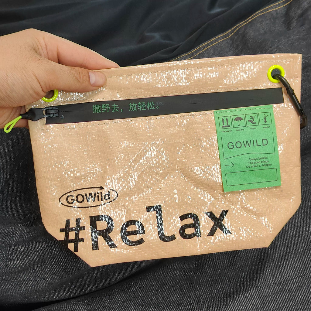 Go Wild and Relax Waterproof Storage Pouch