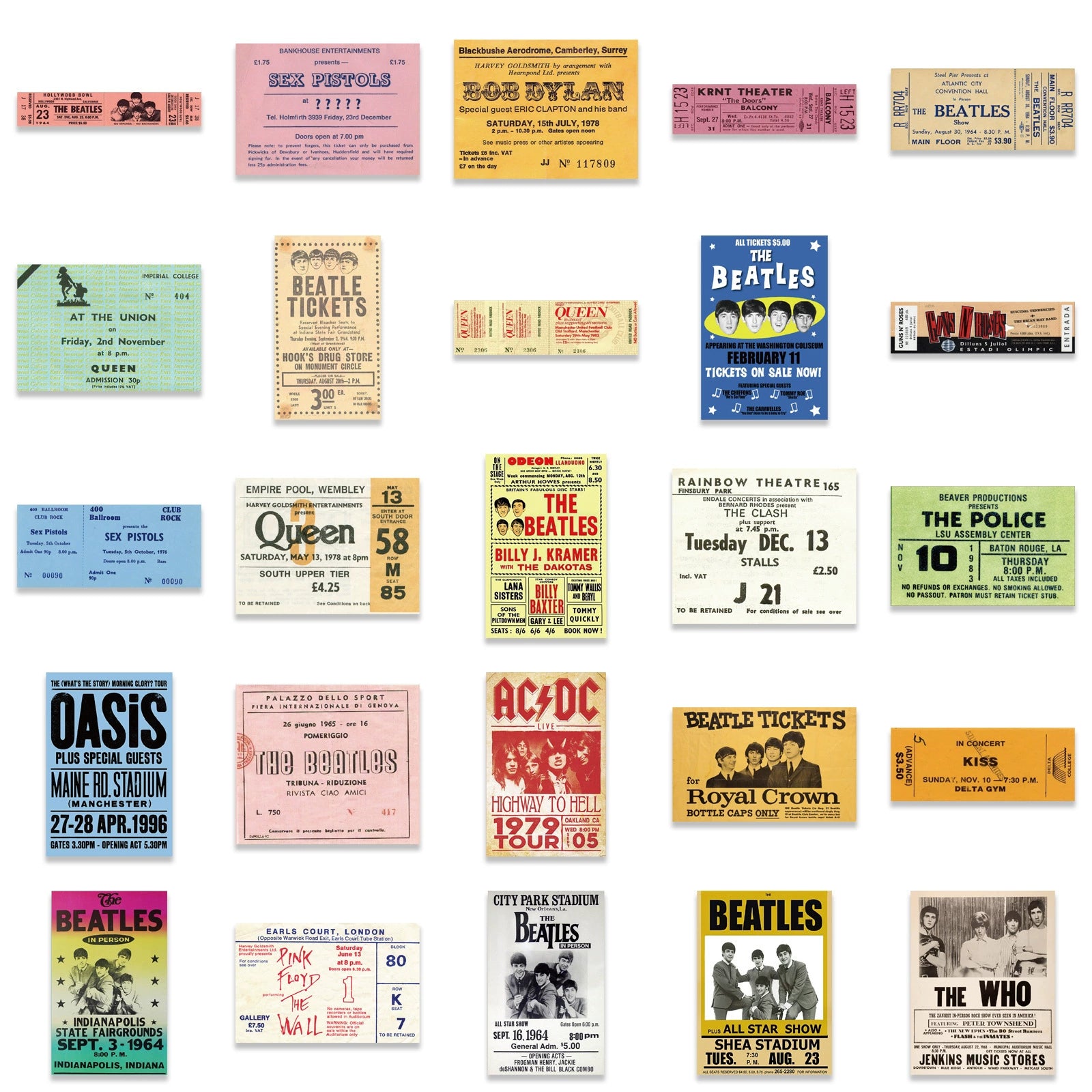 Vintage Ephemera Sticker Collection
