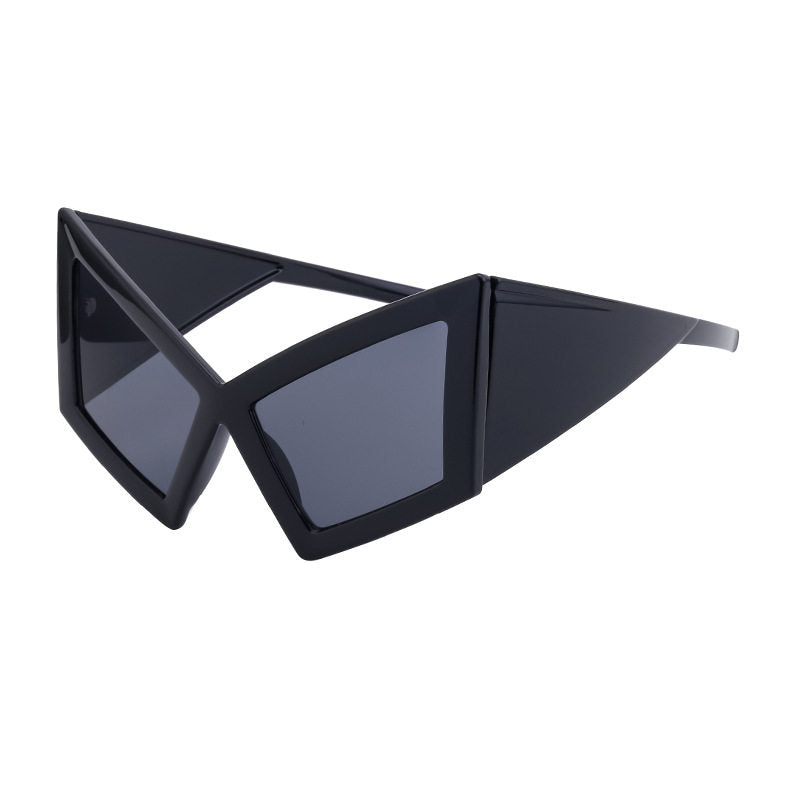 Geometric Oversized Sunglasses