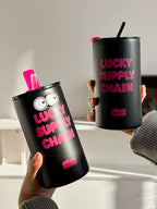 Black & Pink Tumbler