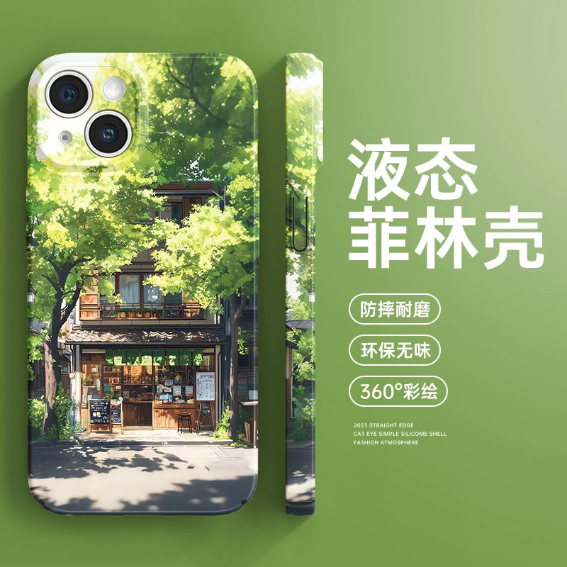 Japanese Spring Town Phone Case
