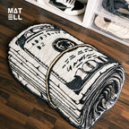 3D Stack of Money Rug