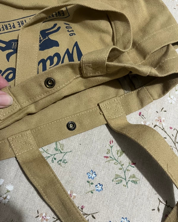 Dog-Walking Days Canvas Tote