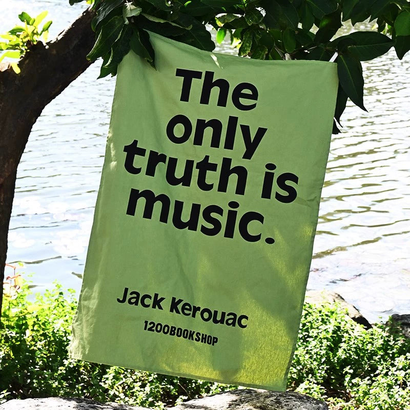 Jack Kerouac Quote Tapestry