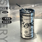 Graffiti Straw Tumbler