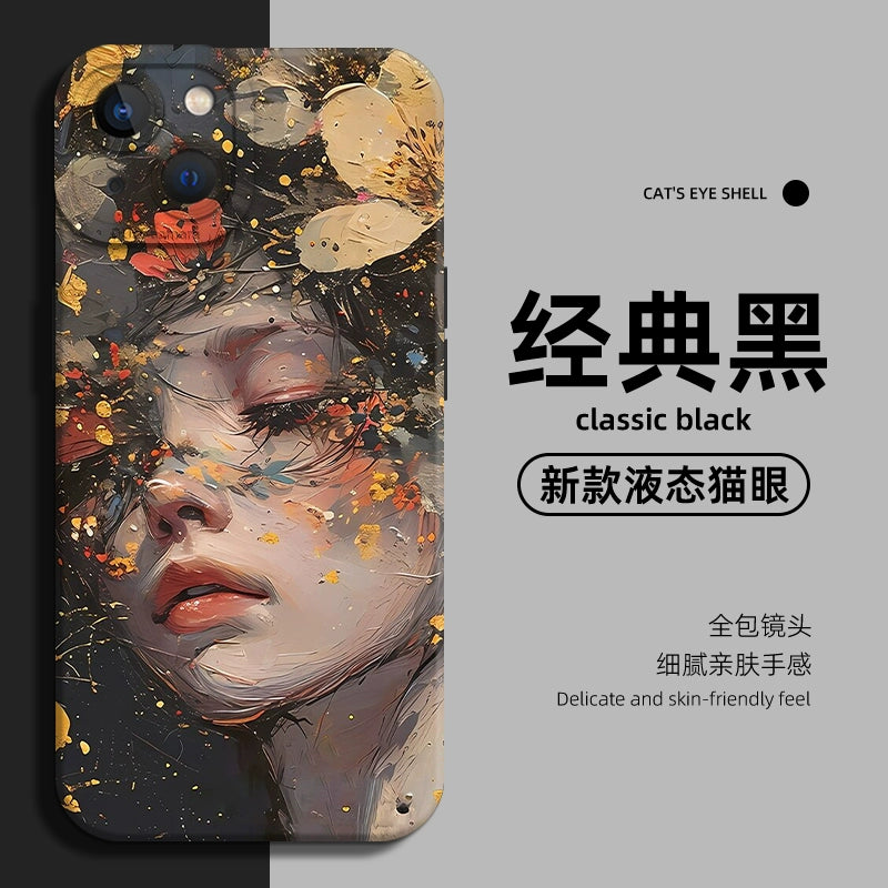 Floral Girl Phone Case