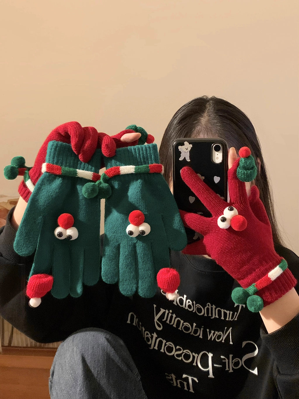 Christmas 3D Gloves