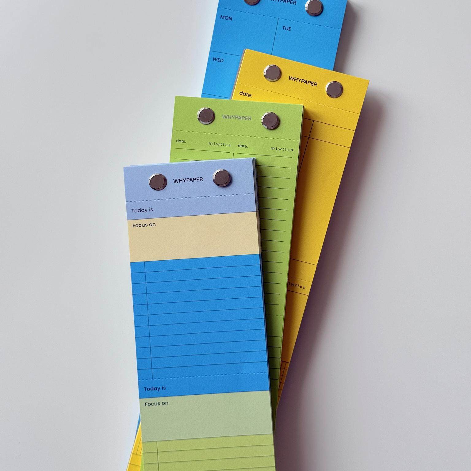 Long Strip 3-Section Memo Pad