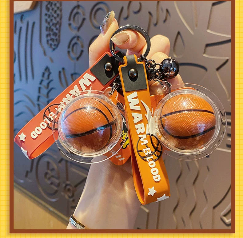Street Basketball Keychain