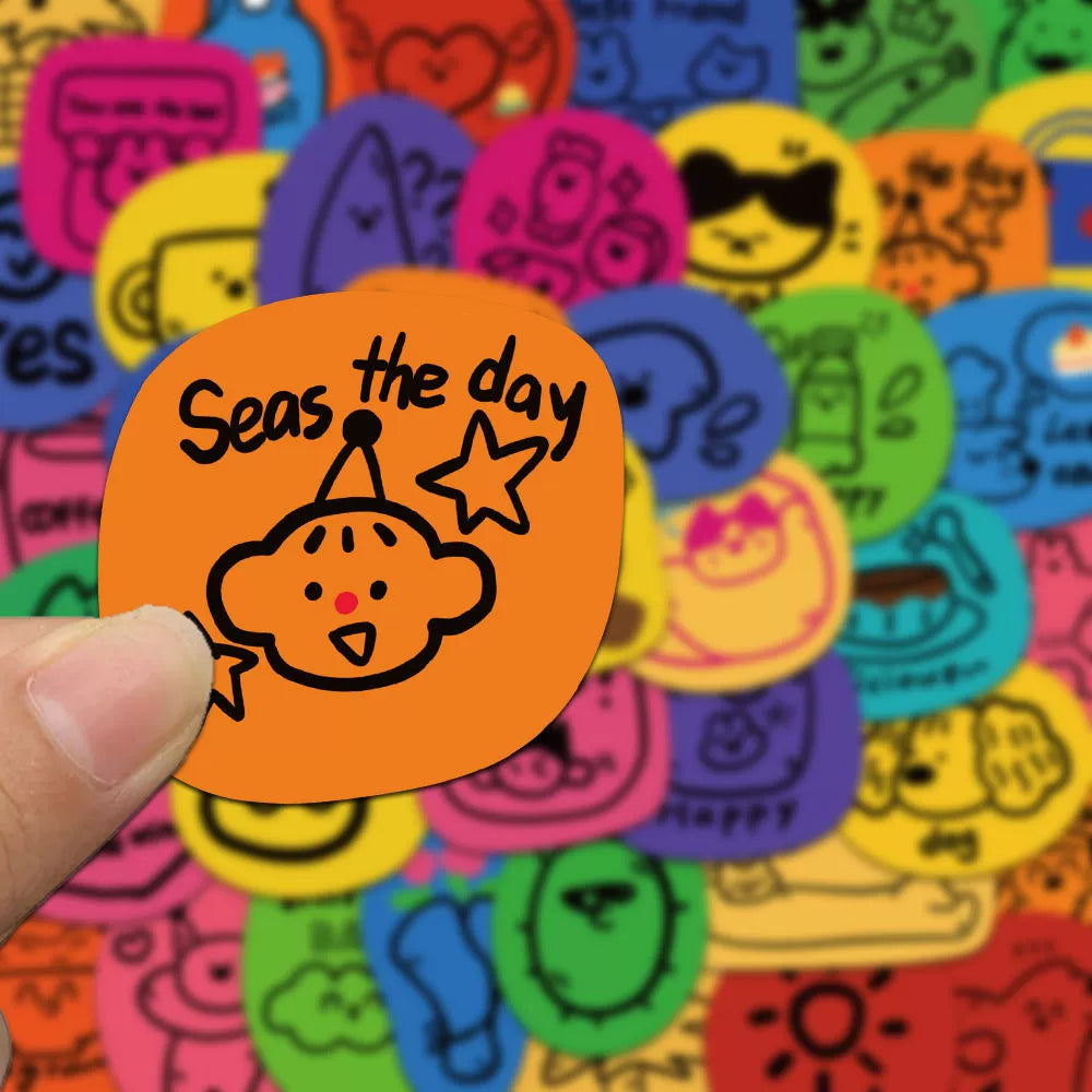 Cartoon Emoji & Doodle Stickers