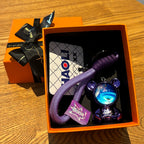 Galaxy Space Bear Keychain