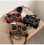 Retro Boombox Crossbody Bag