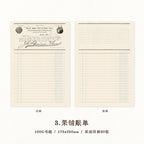 Vintage B5 Memo Pad Collection