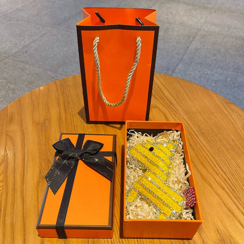 Full-diamond Pony Keychain