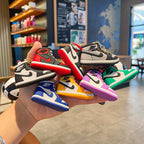 AJ Sneakers and Basketball Keychain