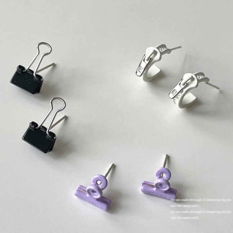 Funny Mini File Earrings
