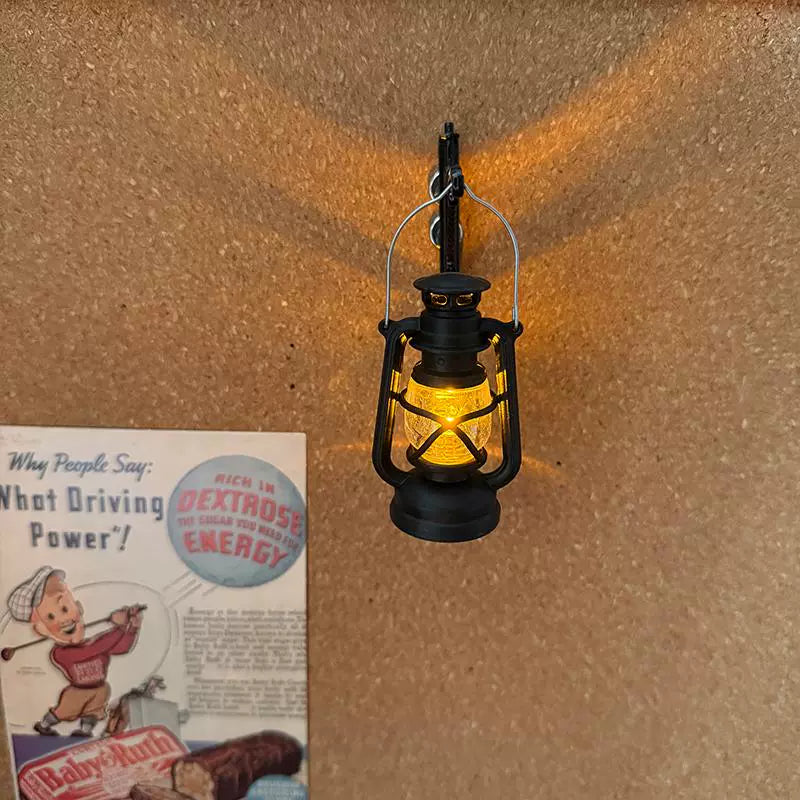 Vintage Oil Lamp Push Pins