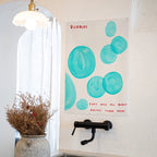 Enjoy The Bubbles Now Tapestry