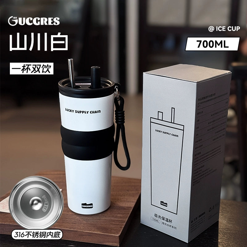 Large-Capacity Travel Tumbler