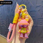 Eyepatch Bear Keychain