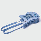 Guitar Shaped Denim Backpack