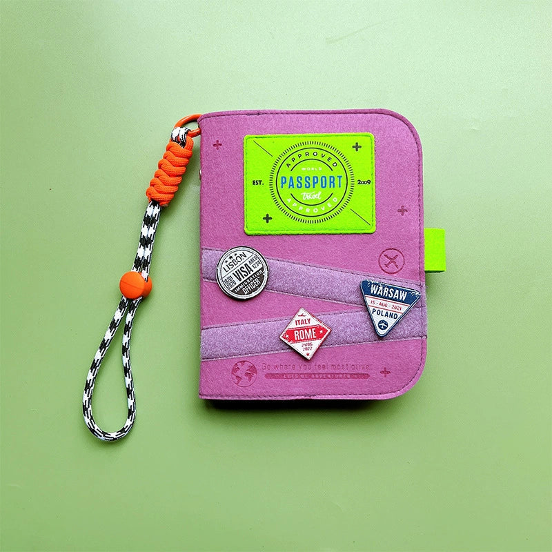 Felt Cover Traveler's Journal