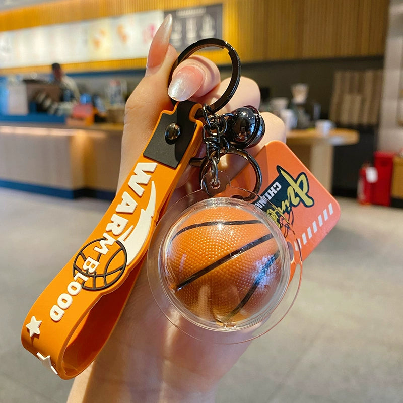 Street Basketball Keychain