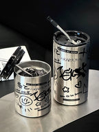 Graffiti Straw Tumbler