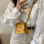 Cheese Wedge Mini Crossbody Bag