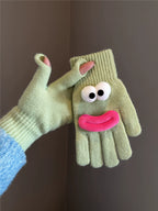 Googly Finger Wool Gloves