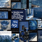 Blue Aesthetic Sticker Pack