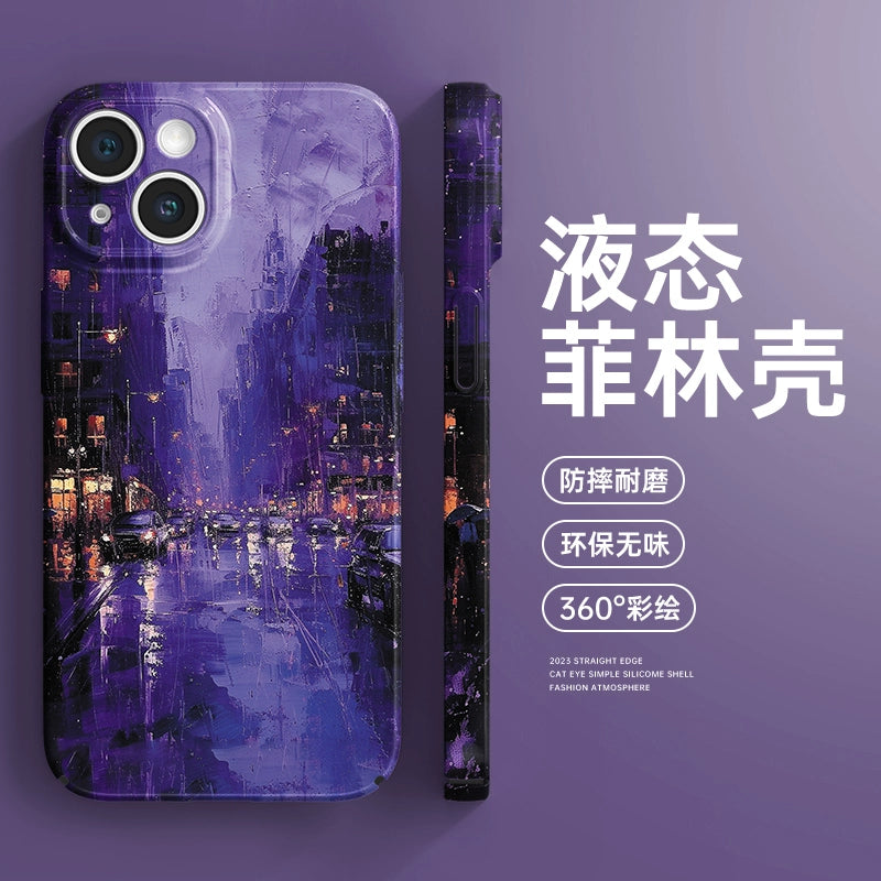 Paris Rainy Night Phone Case