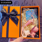 Dino in Straw Hat Keychain