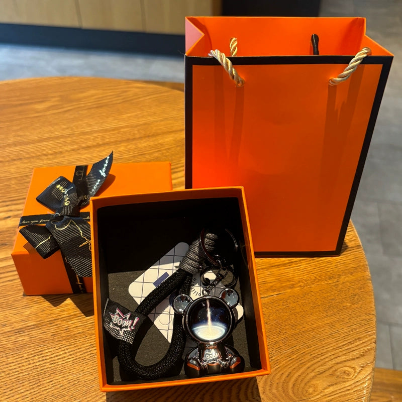 Galaxy Space Bear Keychain