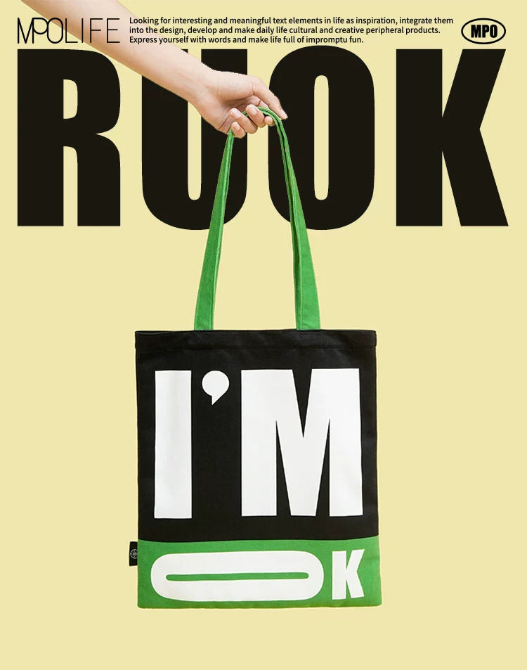 Bold Statement Tote Bag