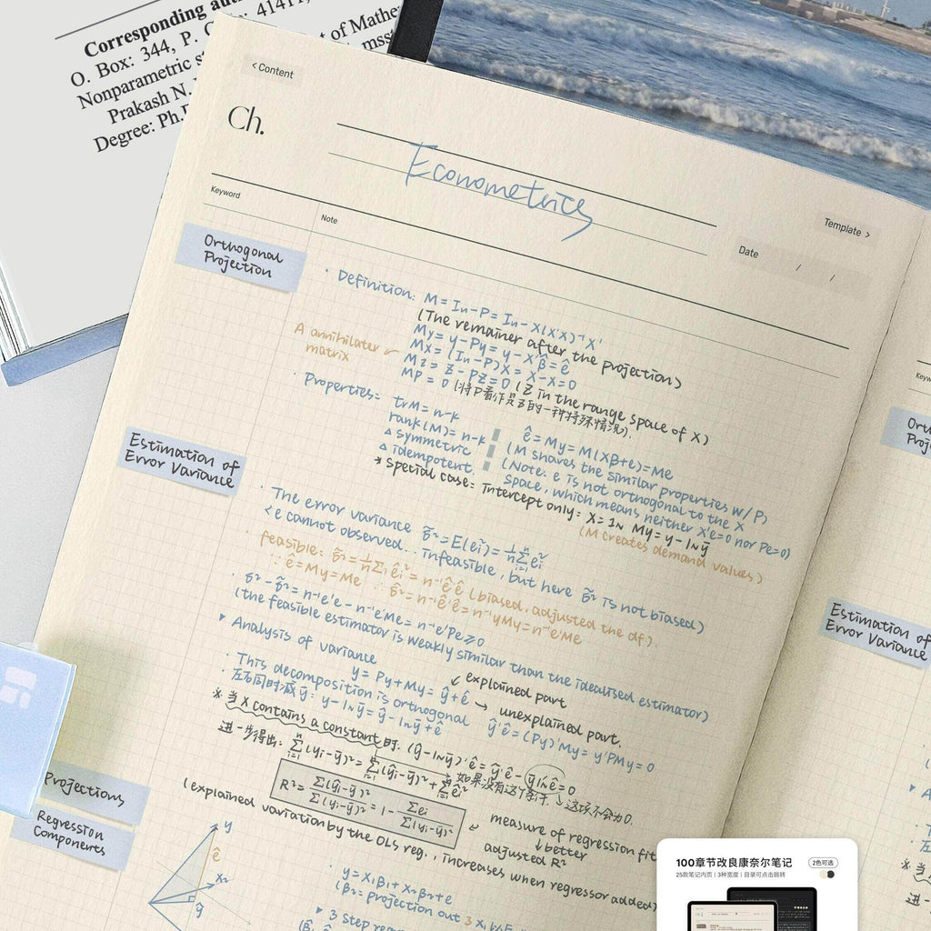 Korean Style Aesthetic Tearable Writing Pad