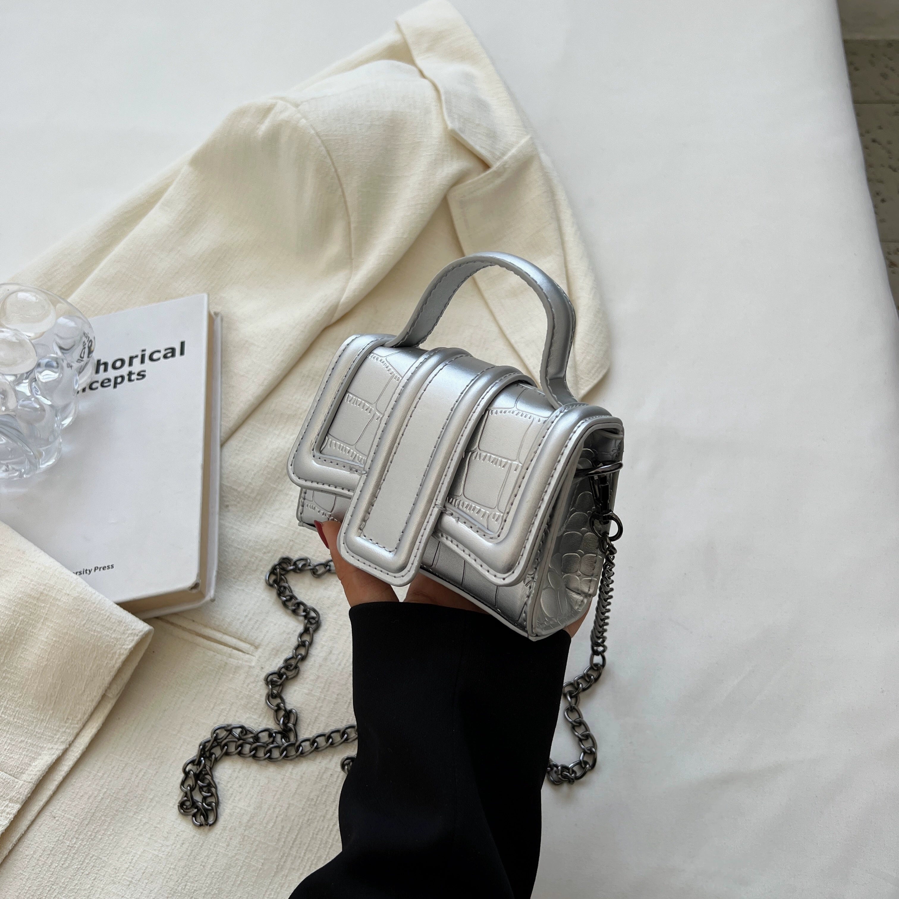 Mini Crocodile Cross Body Bag