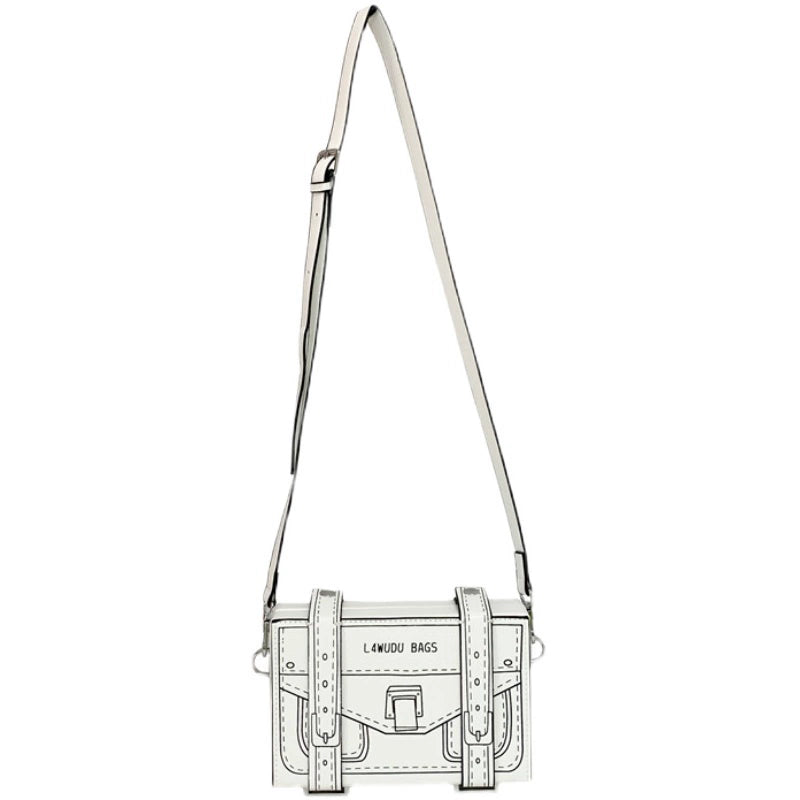 Doodle Lines Crossbody Bag