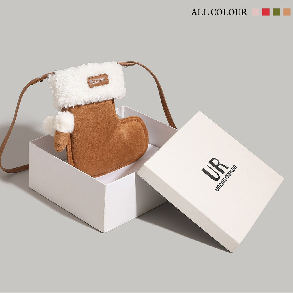 Cozy Boot Mini Crossbody Bag