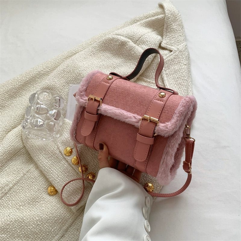 Vintage British Cross Body Tote Bag