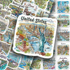 World Travel Sticker Pack